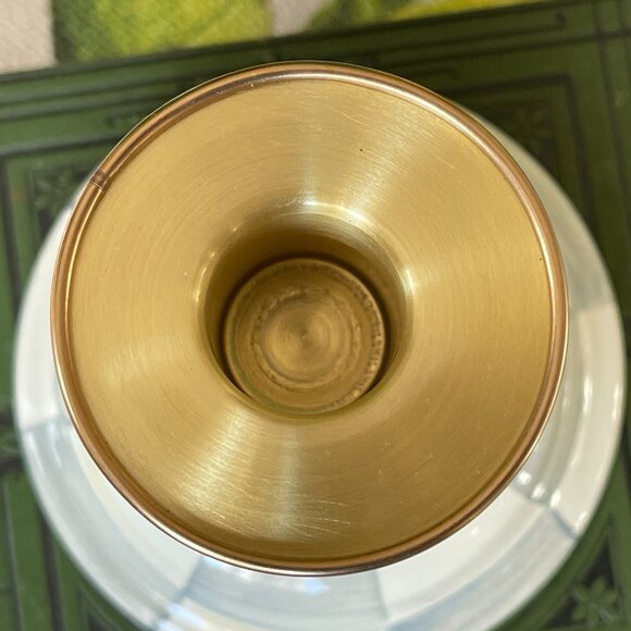 *MacKenzie-Childs Sterling Check Short Candlestick -NEW - Picture 5 of 14